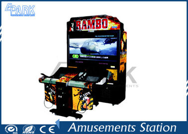 Schießende Säulengang-Maschinen 55 Zoll-RAMBO 2 für Anzeige Game Centers Digital 3d