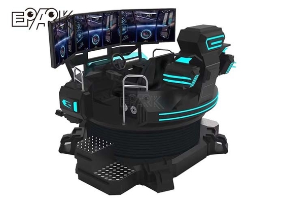 Schirm-Rennwagen-Simulator 9D VR drei, der Spiele fährt